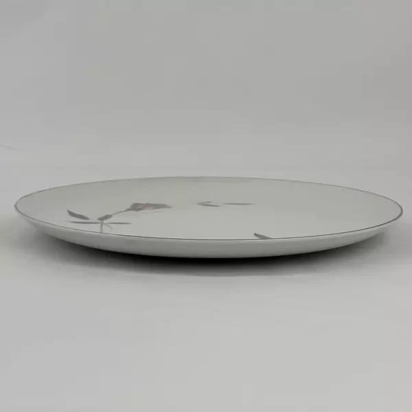 Mikasa Primrose 12.25 inch Platter With Platinum Rim