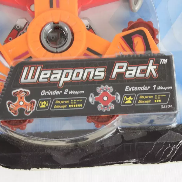 Hot Wheels Battle X Weapons Pack Grinder 2 & Extender 1 Sealed G8304