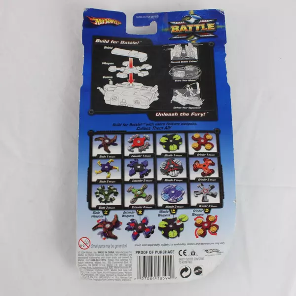 Hot Wheels Battle X Weapons Pack Extender 3 & Blade 3 Sealed G8304 Toy