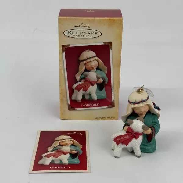 2004 Hallmark Keepsake Ornament Godchild QXG5644 by Nina Aube