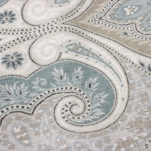 Kravet Latika Seafoam Linen Fabric 44" x 45"
