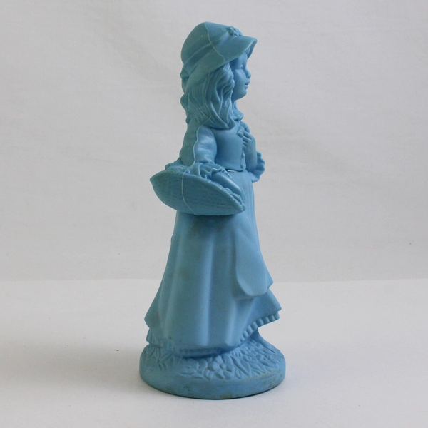 Vintage Avon Little Girl Blue Decanter Somewhere Cologne (Full Bottle, 3 Oz)