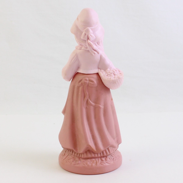 Vintage Avon Little Pink Blue Decanter Somewhere Cologne (Full Bottle, 3 Oz)