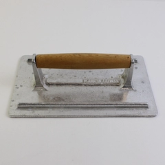 Aluminum Steak Press with Wooden Handle