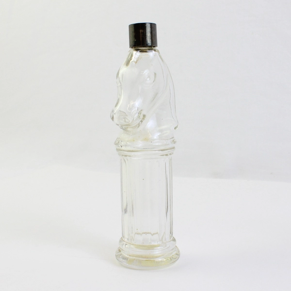 Lot Of 2 Vtg Avon Pony Post Miniature Decanter Spicy After Shave (Empty Bottle)