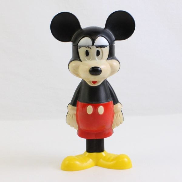 Vintage Avon Mickey Mouse Decanter Bubble Bath (Full Bottle, 4.5 Oz)