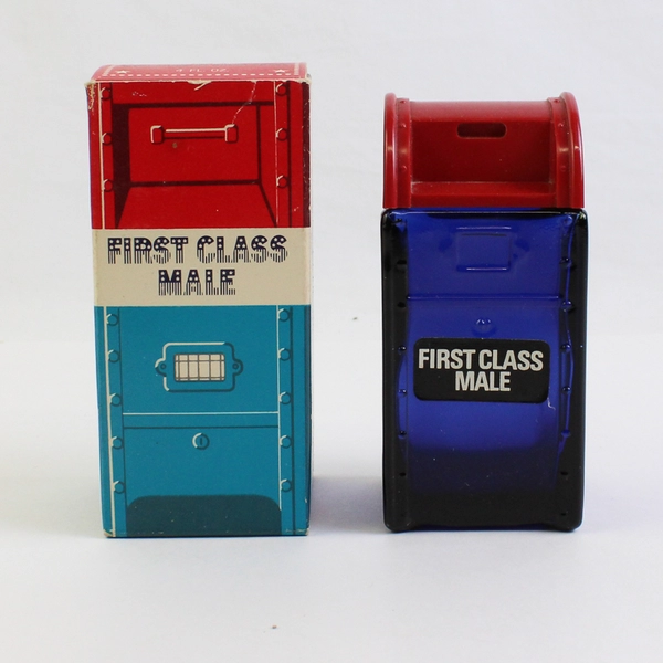 Vintage Avon First Class Male Decanter Wild Country After Shave (Full Bottle)