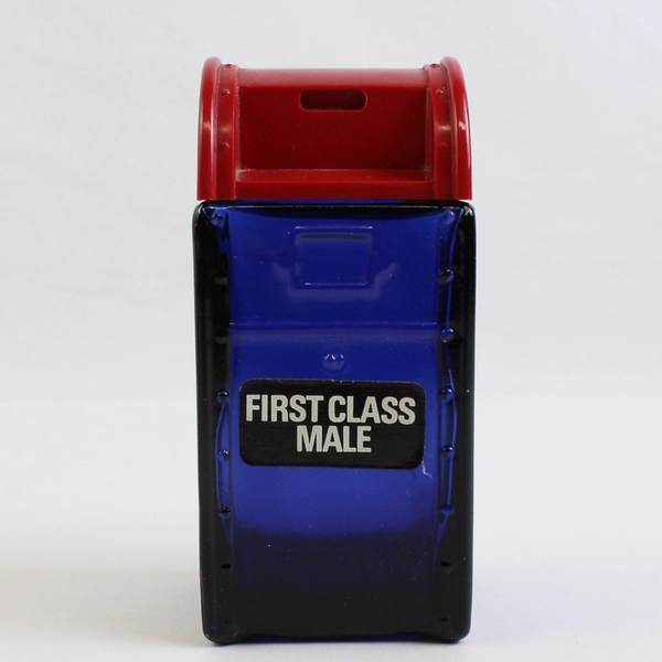 Vintage Avon First Class Male Decanter Wild Country After Shave (Full Bottle)