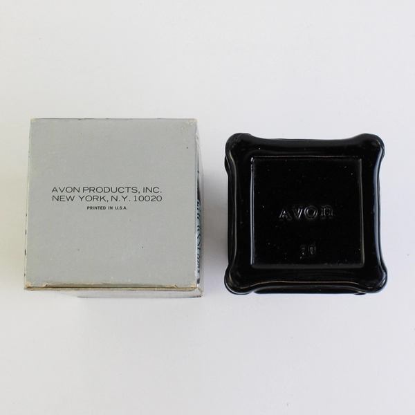 Vintage Avon Pot-Belly Stove Decanter Excalibur After Shave (Empty Bottle, 5 Oz)