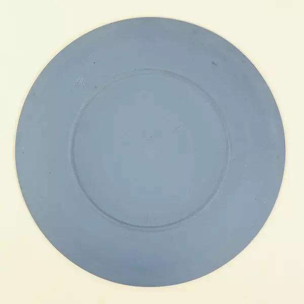 VTG Wedgwood Blue Jasperware 9.5 Inch Cake Plate Neoclassical Made In England