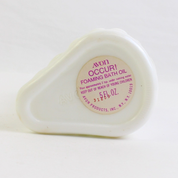 Vintage Avon Victorian Lady Decanter Occur Foaming Bath Oil (Empty Bottle, 5 Oz)