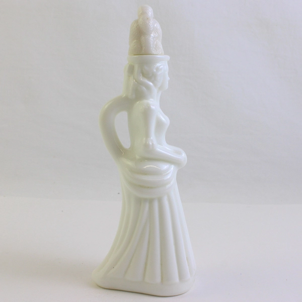 Vintage Avon Victorian Lady Decanter Occur Foaming Bath Oil (Empty Bottle, 5 Oz)