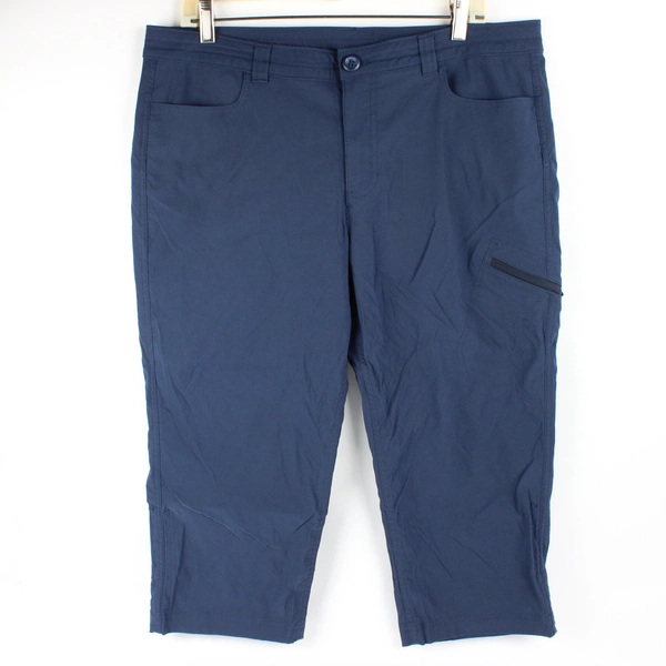 Eddie Bauer Women's 16 Navy Hiking Capri Pants