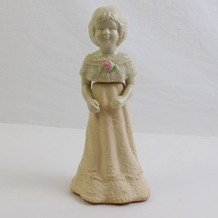 Vintage Avon Sentimental Doll Decanter Adorable Abigail Cologne Empty Bottle