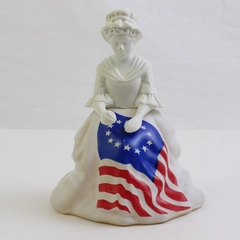 Vintage Avon Betsy Ross Decanter Sonnet Cologne (Full Bottle, 4 Oz)