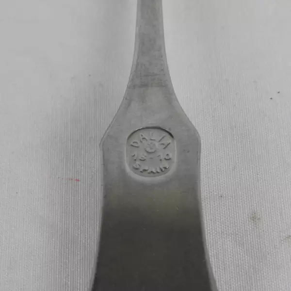 Dalia Oval Soup Spoon Ambiance Pattern 1810 Stainless Steel 7 1/4" Made in Spain