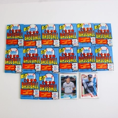 Lot of 16 1990 Fleer Baseball Trading Cards Sealed