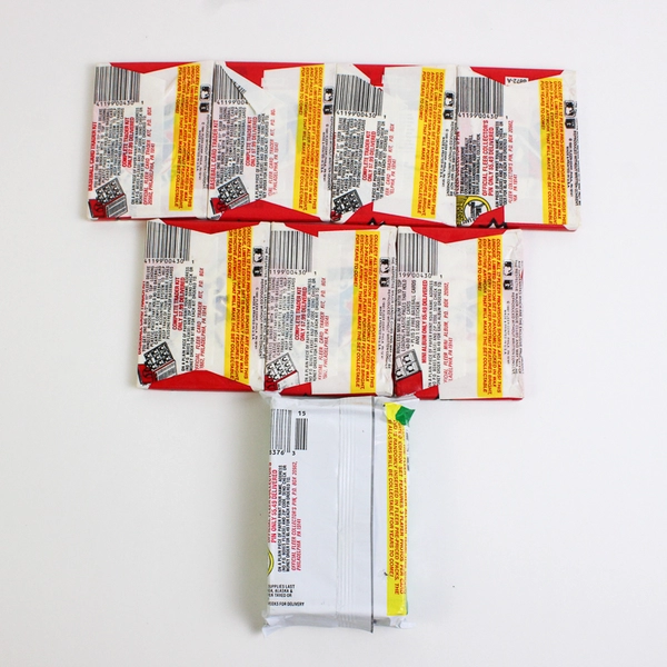 Lot of 8 1990 Fleer Baseball Trading Card Packs Sealed