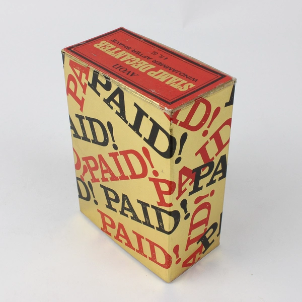 Vintage Avon Stamp Decanter Windjammer After Shave (Empty Bottle, 4 Oz)