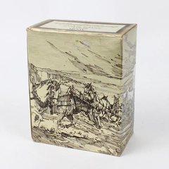 Vintage Avon Covered Wagon Decanter Spice After Shave (Empty Bottle, 6 Oz)