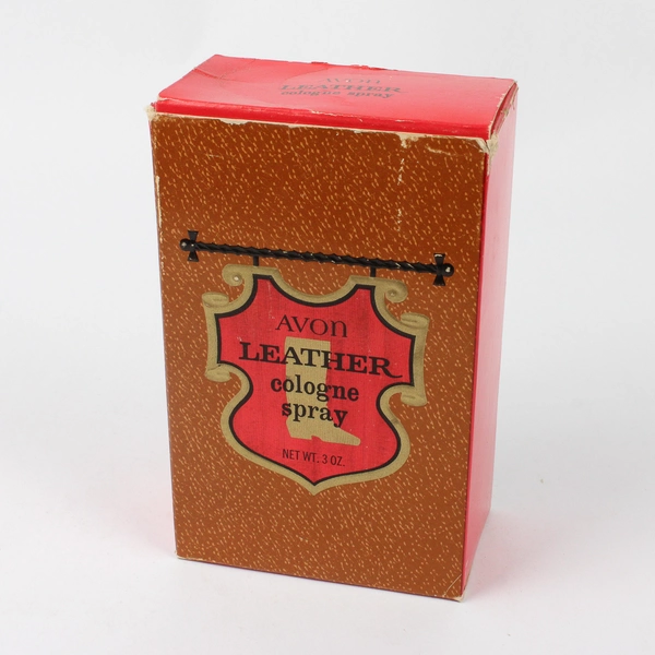 Vintage Avon Boot Decanter Leather Cologne Spray (Empty Bottle, 3 Oz)