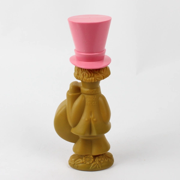 Vintage Avon Mad Hatter Decanter Bubble Bath (Full Bottle, 6 Oz)