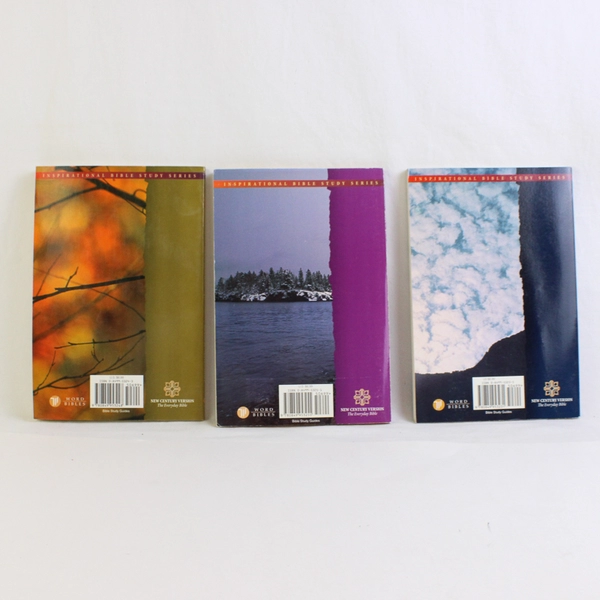 Lot of 3 Life Lessons With Max Lucado Revelation Luke Ezra & Nehemiah PB