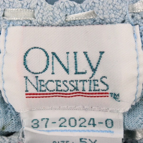 Only Necessities Women's 5X Blue Floral Shirt 