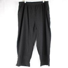 Unbranded Women's 4XL Black Flowy Pants with Pockets