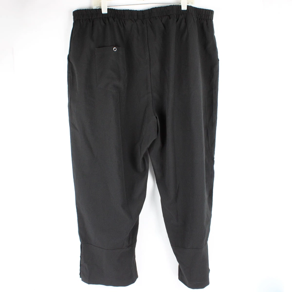 Unbranded Women's 4XL Black Flowy Pants with Pockets