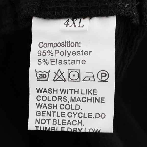 Unbranded Women's 4XL Black Flowy Pants with Pockets