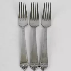 Lot of 3 Oneida (Stainless) Dinner Forks in the Pattern Eave