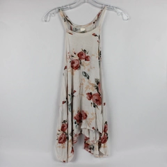Brenda's Women's Size M High Neck Floral Tank Top