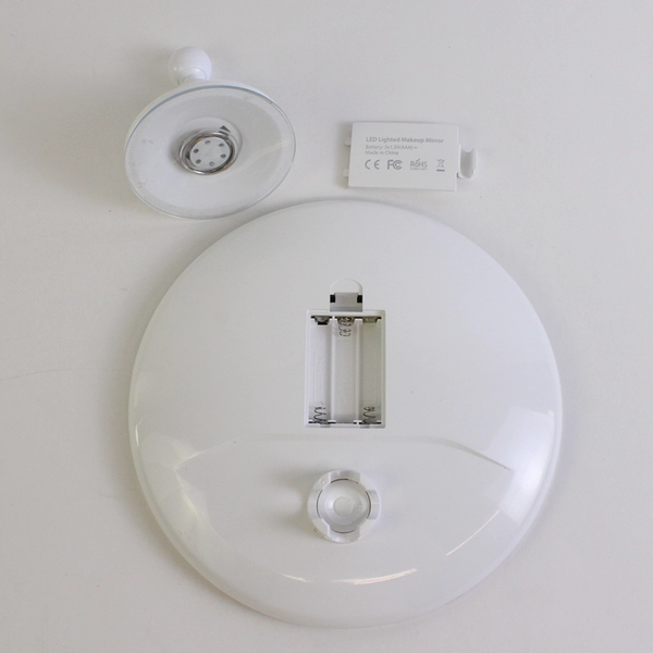 Wishwind LED Light Makeup Mirror 8" Round