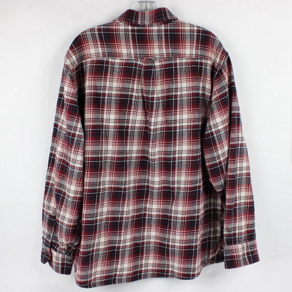 Jachs Men's 2XL Red Flannel 100% Cotton