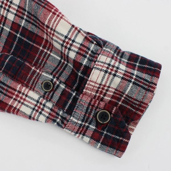 Jachs Men's 2XL Red Flannel 100% Cotton