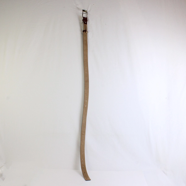 Nobel Brown Faux Leather Belt Men's Size 125