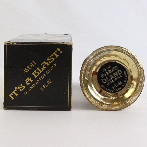 Vintage Avon It's A Blast! Decanter Oland After Shave (Full Bottle, 5 Oz)