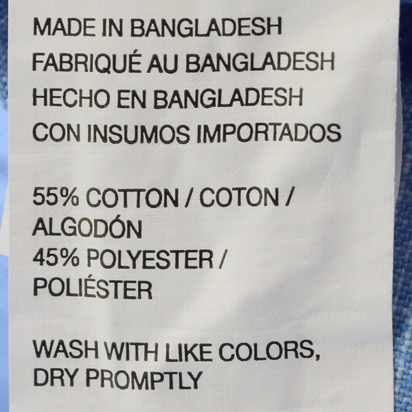 G.H. Bass & Co. Blue Short-Sleeve Button-Down Men's 2XL