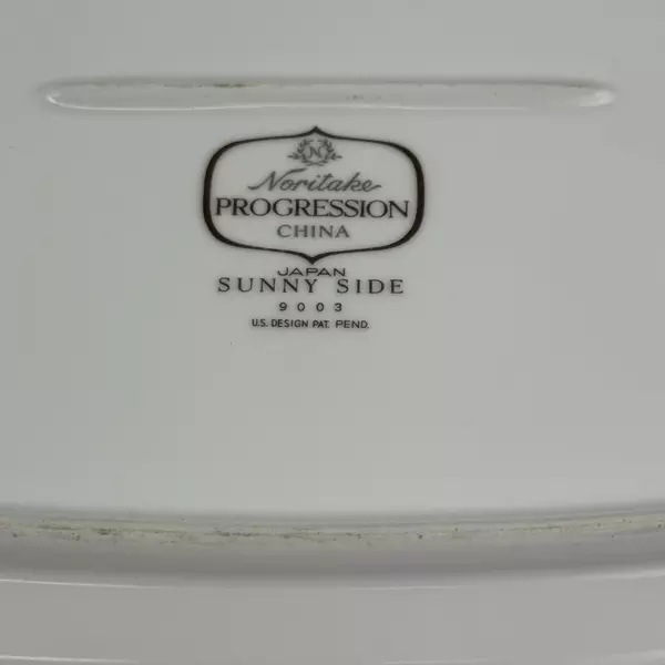 Vintage Noritake Progression Sunny Side Serving Platter 13.5 inch