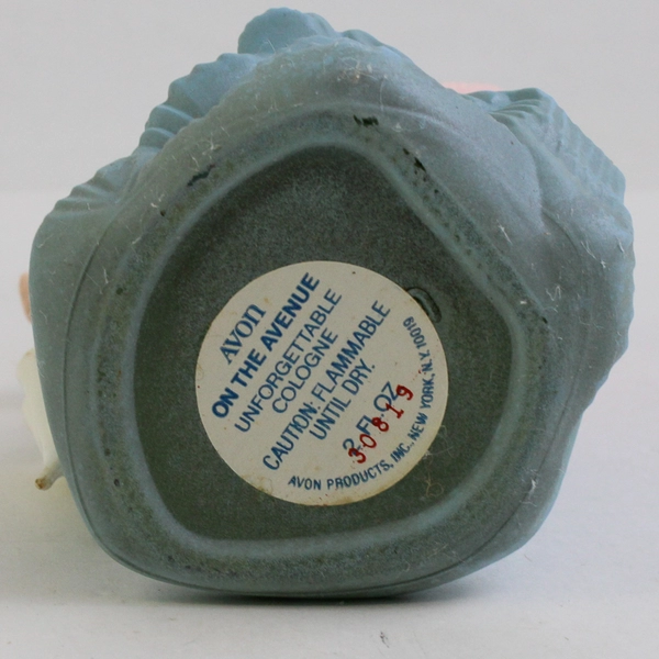 Vintage Avon On The Avenue Decanter Unforgettable Cologne (Full Bottle, 2 Oz)