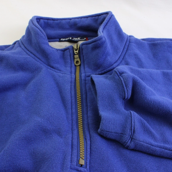 Vernonia High School Loggers Oregon 1/4-Zip Blue Sweatshirt Men's 2XL