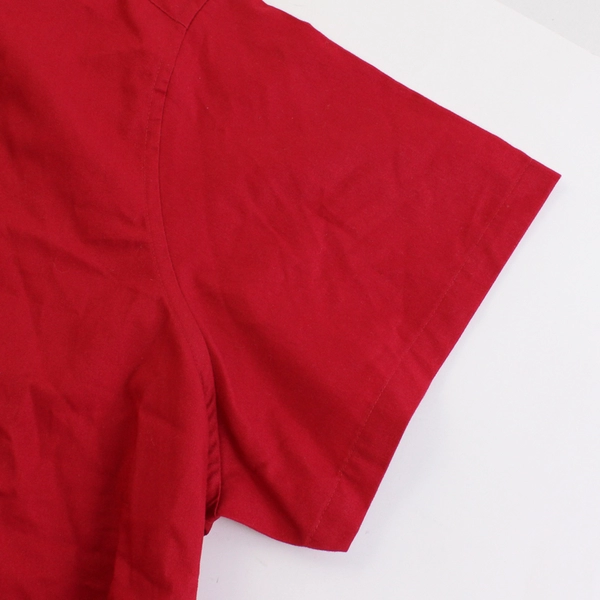 Port Authority Masonic College 2014 Red Short-Sleeve Button-Up Women's 3XL