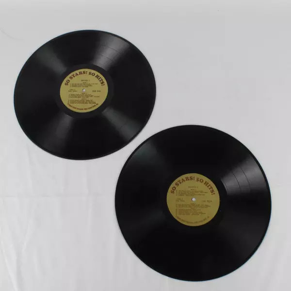 50 Stars! 50 Hits! Of Country Music 1966 Mono 2x 12" LP Vinyl Record CMS