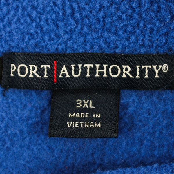 Port Authority Masonic Grand Lodge Blue Fleece Zip-Up Vest Women's 3XL