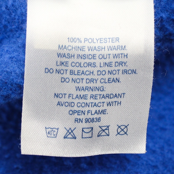 Port Authority Masonic Grand Lodge Blue Fleece Zip-Up Vest Women's 3XL