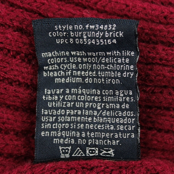 Faded Glory Dark Magenta Knit Cardigan Women's Size 1X 16W