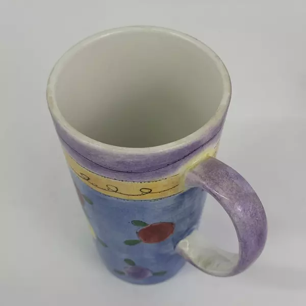 Sango The Sweet Shoppe By Sue Zipkin Latte Mug Floral Pattern