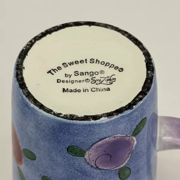 Sango The Sweet Shoppe By Sue Zipkin Latte Mug Floral Pattern
