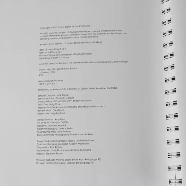 America's Best Lost Recipes: 121 Heirloom Recipes Too Good to Forget